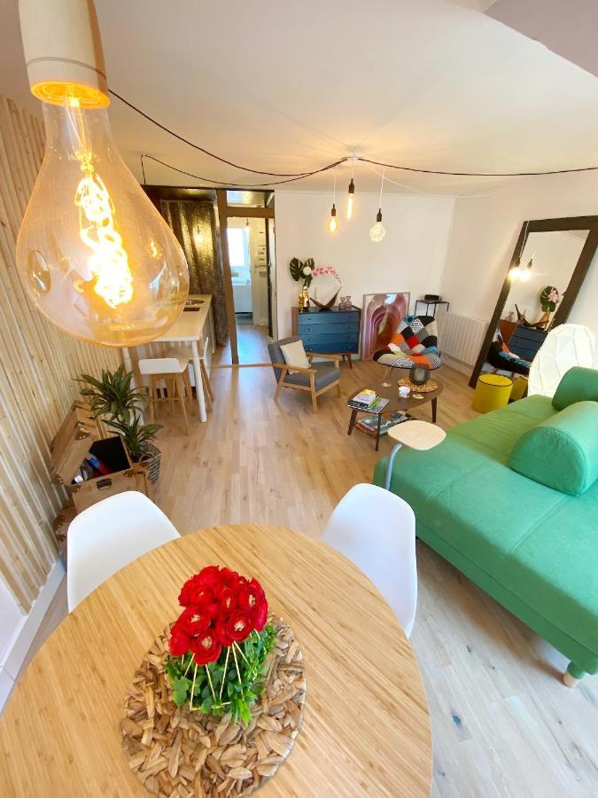 سانت بريوك Marie Et Brieuc _ Duplex Lumineux Colore Atypique Face Cathedrale المظهر الخارجي الصورة